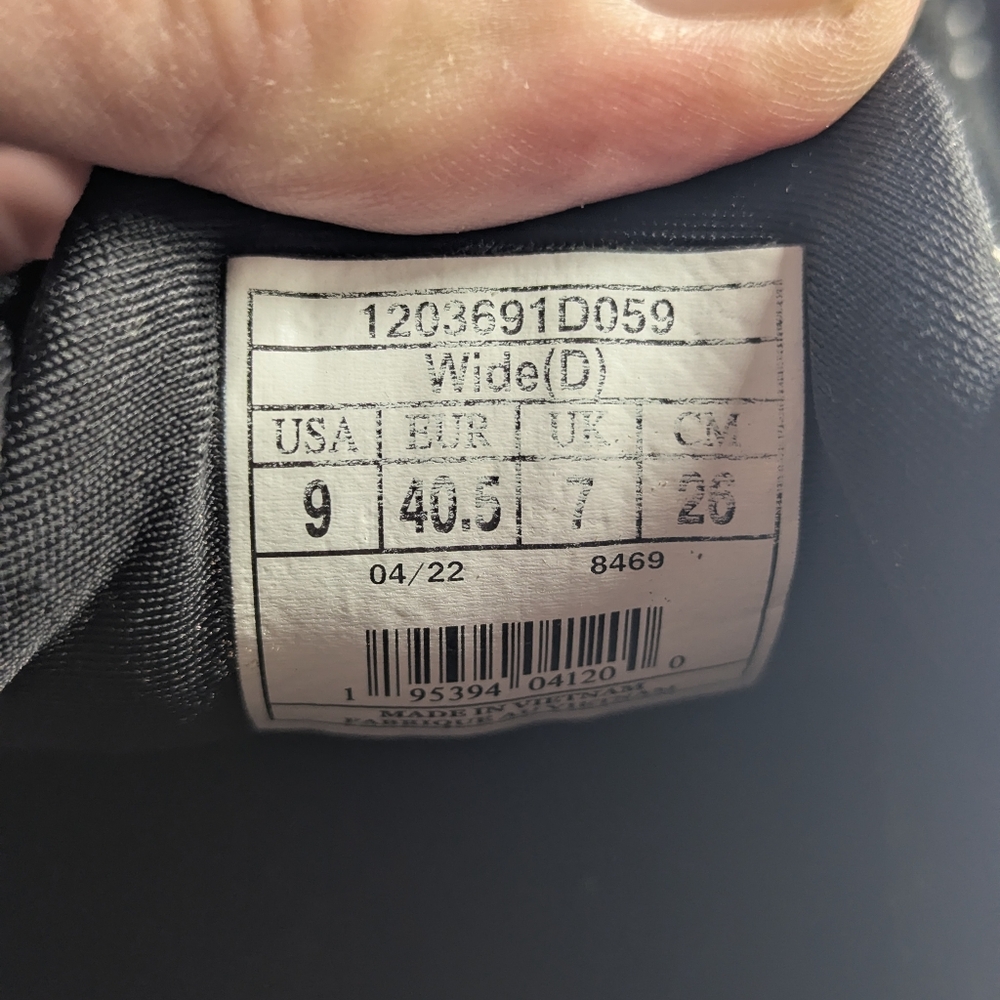 Brooks Glycerin 20 Black Women's Size 9D (Wide) Running Walking Shoes - Picture 7 of 7